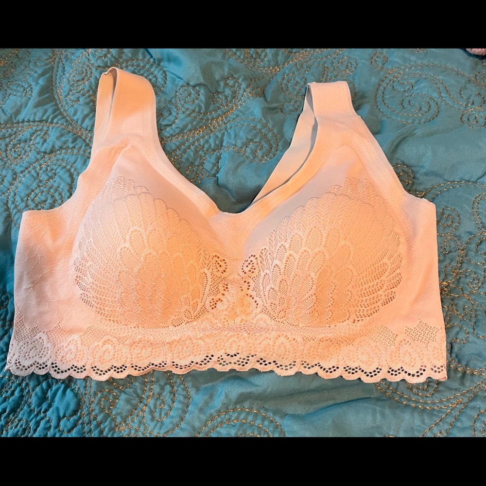 Wireless stretch bra